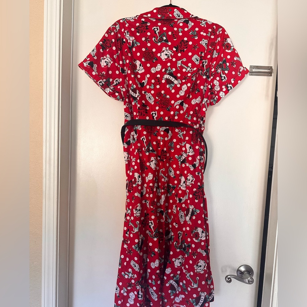 Torrid 12 Pinup Rockabilly Dress - Picture 3 of 5